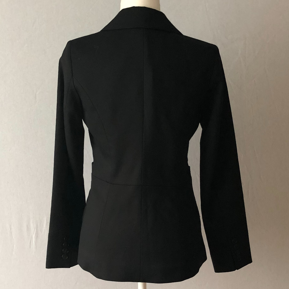 Pendleton Black Wool Jacket Size 4 - image 3